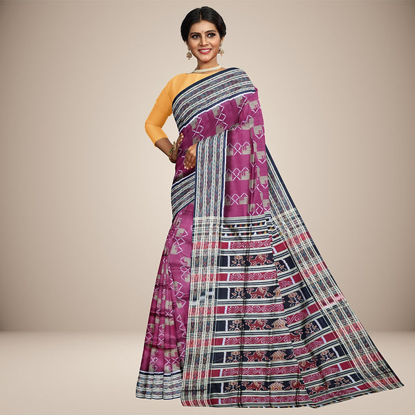 Nuapatna  Silk  Handwoven Saree