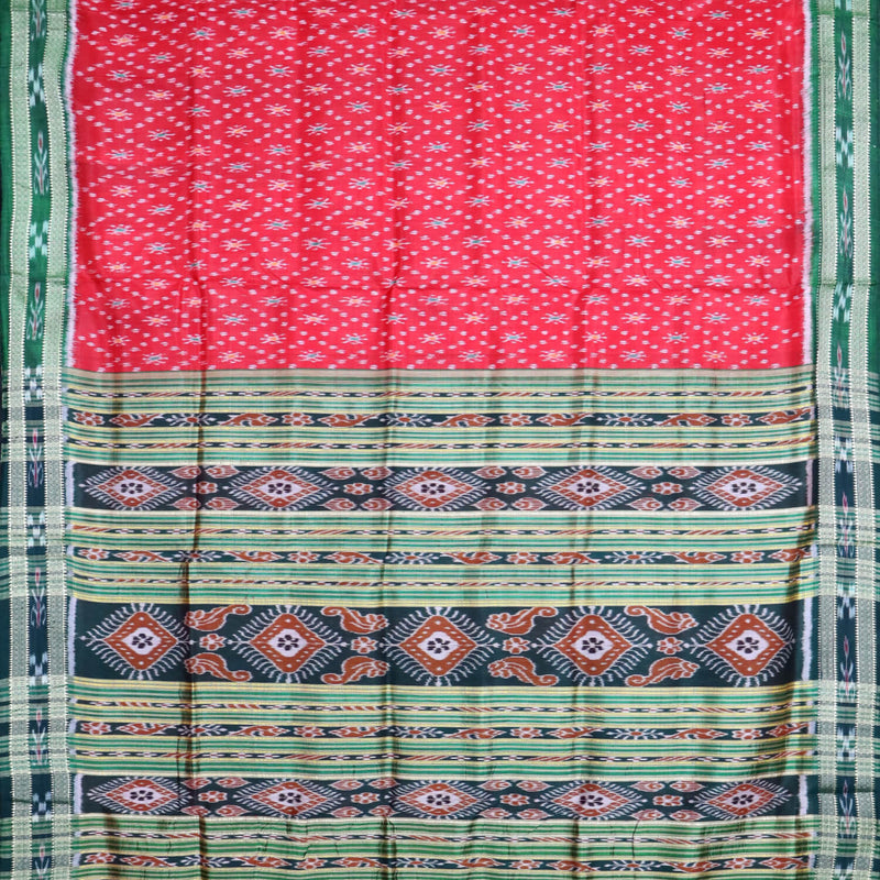 Nuapatna  Silk  Handwoven Saree