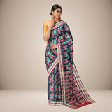 Nuapatna  Silk  Handwoven Saree