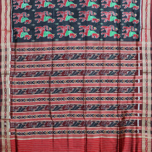 Nuapatna  Silk  Handwoven Saree