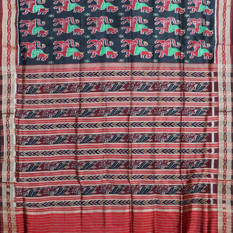 Nuapatna  Silk  Handwoven Saree