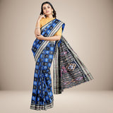 Nuapatna  Silk  Handwoven Saree