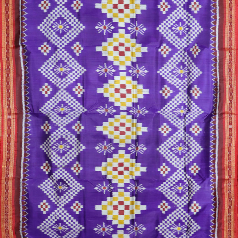 Nuapatna  Silk  Handwoven Saree