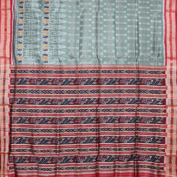 Nuapatna  Silk  Handwoven Saree