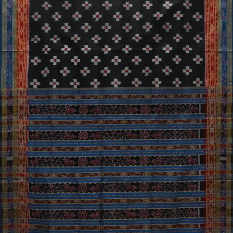 Nuapatna  Silk  Handwoven Saree