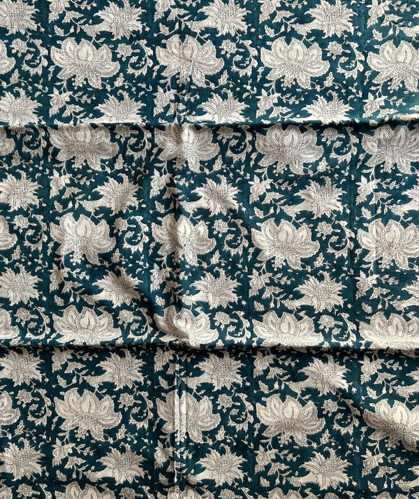 Sanganer Handblock Printed Yardage Fabric