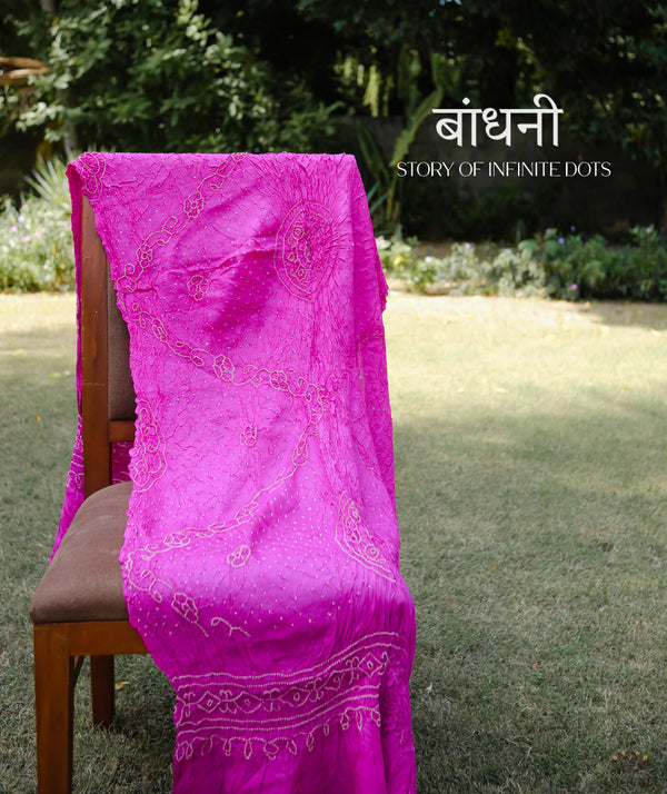 Bandhani  Silk Dupatta