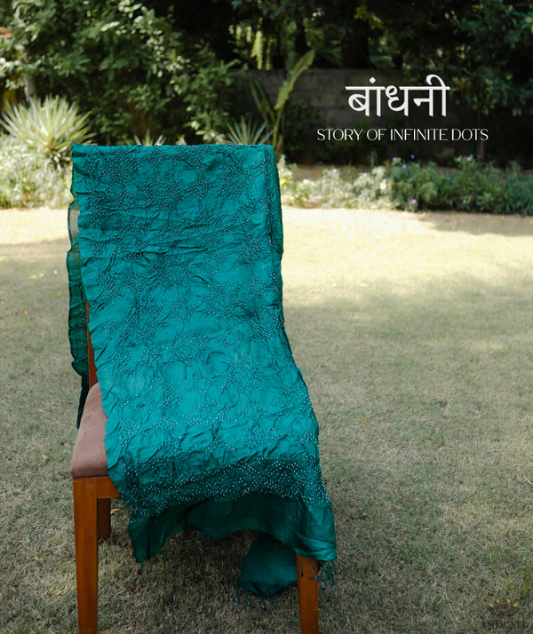 Bandhani  Silk Dupatta