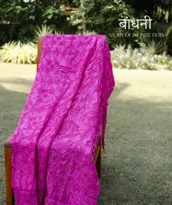 Bandhani  Silk Dupatta