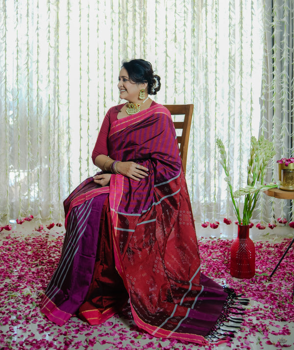 TANGALIYA SILK HANDWOVEN SAREE