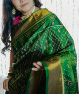 Silk Single Ikat Patola Saree