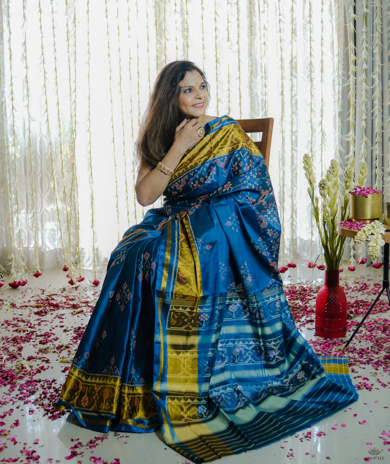 Silk Single Ikat Patola Saree