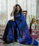 Silk Single Ikat Patola Saree