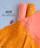 BANDHANI COTTON SUIT PIECE