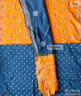 BANDHANI COTTON SUIT PIECE