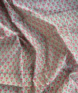 Sanganer Handblock Printed Chanderi Fabric