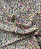 Sanganer Handblock Printed Chanderi Fabric