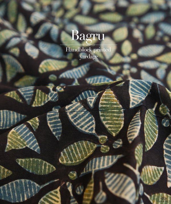 Bagru Handblock Printed cotton Fabric
