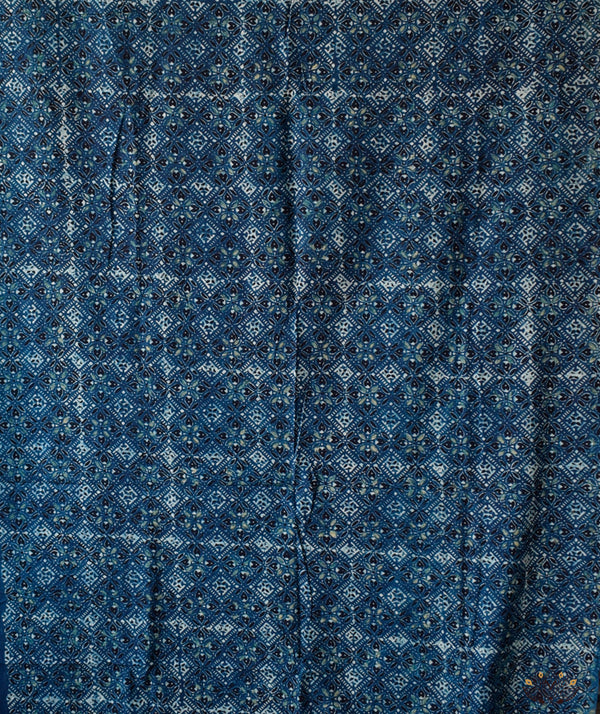 AJRAKH COTTON HAND PRINTED YARDAGE