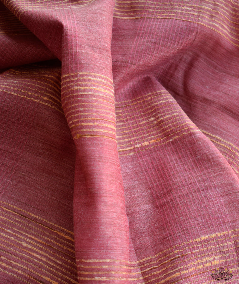 Bhagalpur Tussar silk Saree