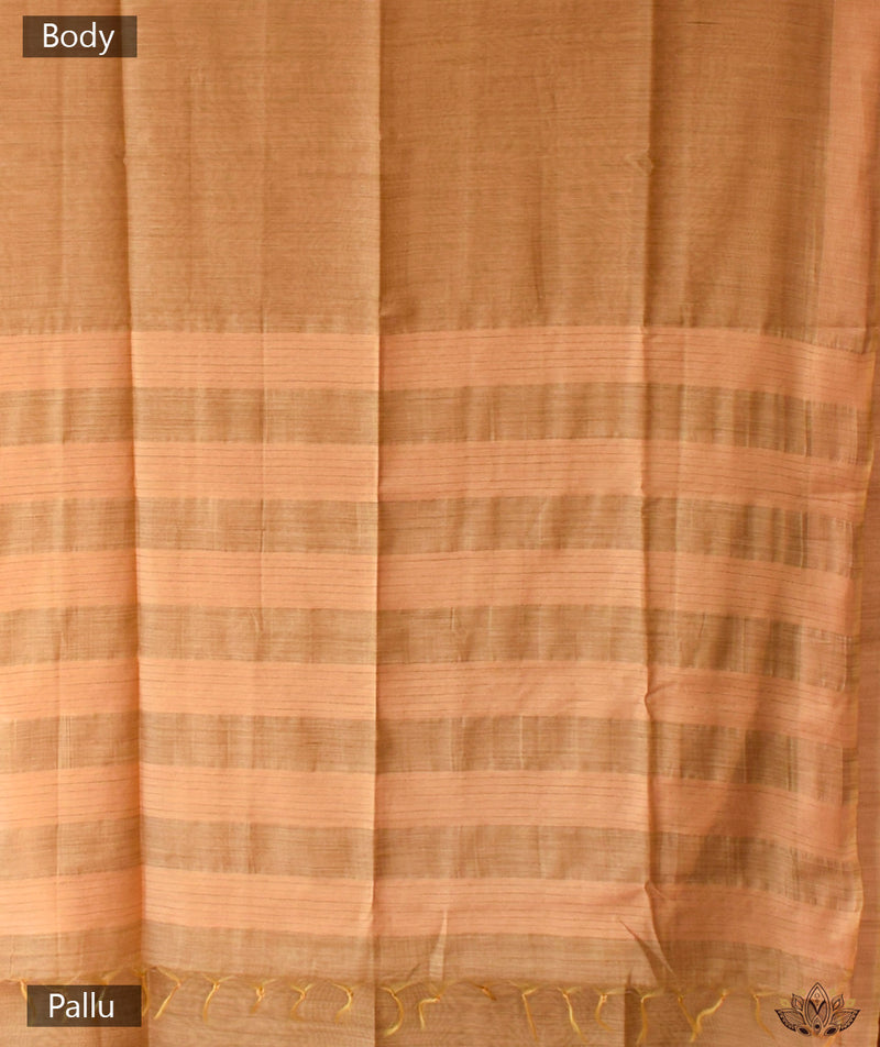 Bhagalpur Tussar silk Saree