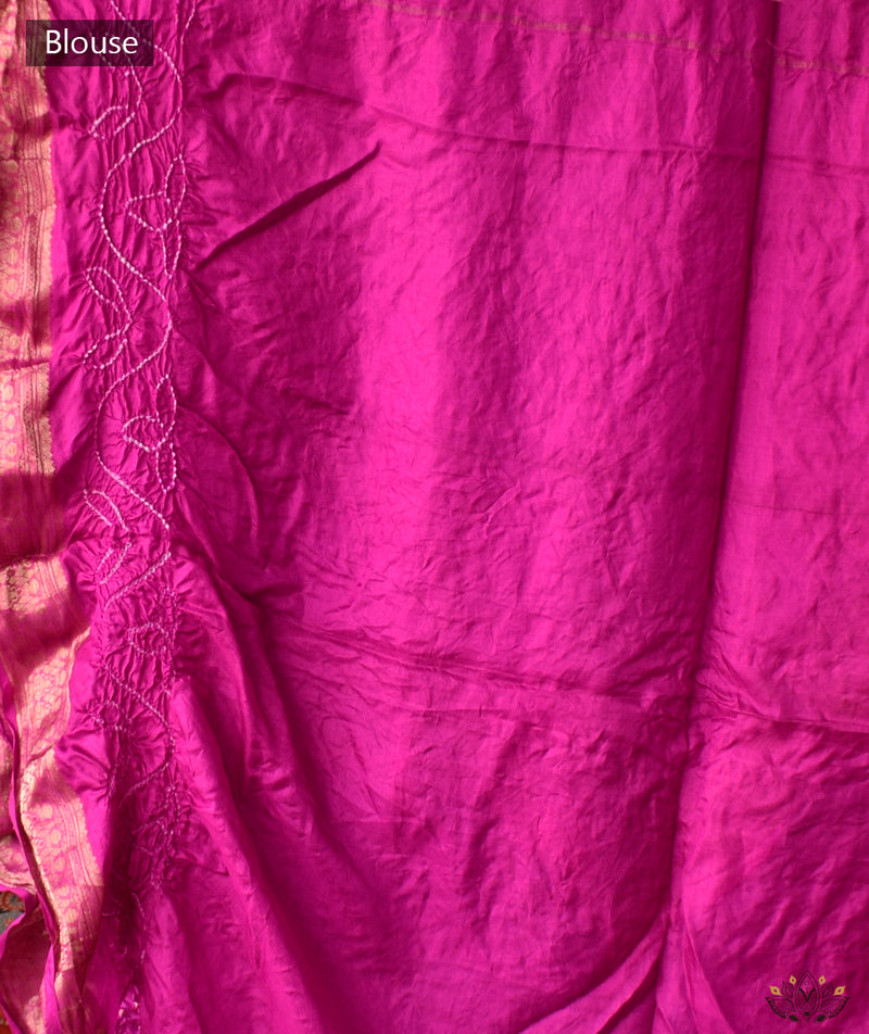 Bandhani Silk Saree