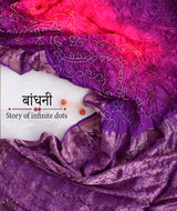 Bandhani Silk Saree