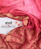 Bandhani Silk Saree