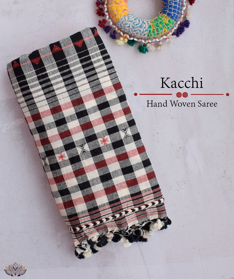 KACCHI KALA COTTON SAREE