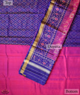 Single Ikat Patola Suit Piece