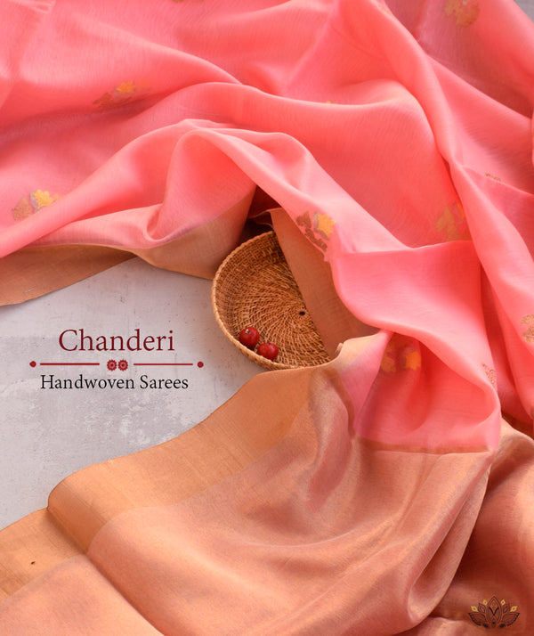 Chanderi Handwoven Saree