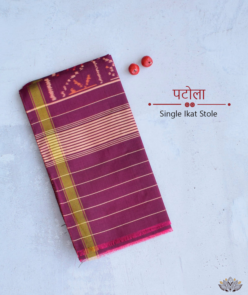 SINGLE IKAT PATOLA STOLE