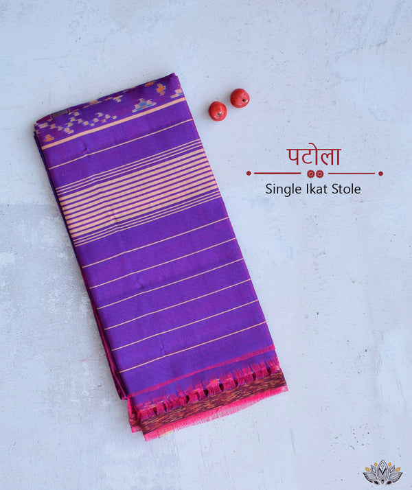 SINGLE IKAT PATOLA STOLE