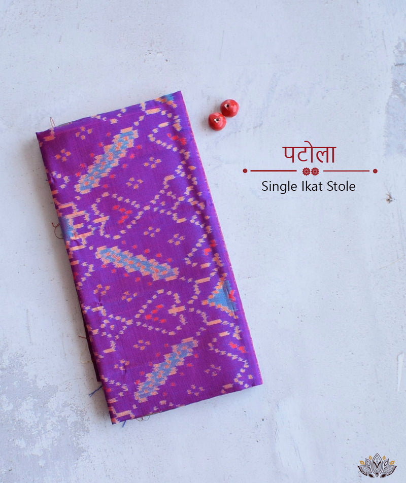 SINGLE IKAT PATOLA STOLE