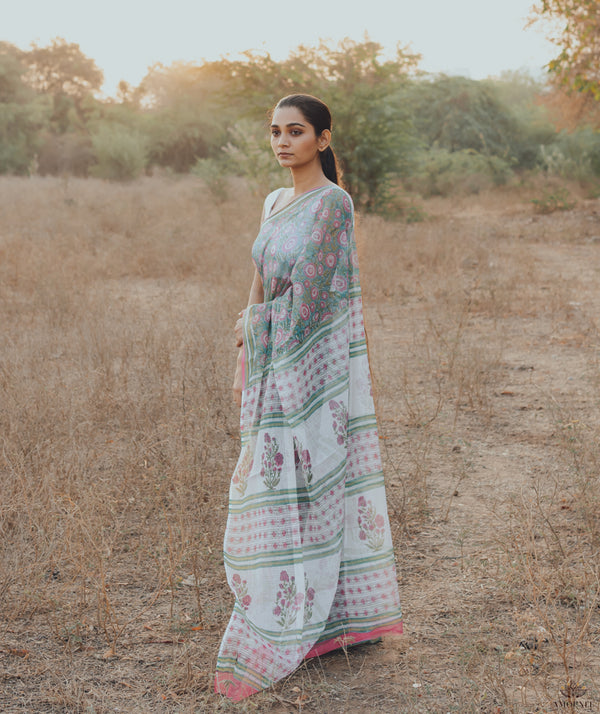 Sanganeer kota saree